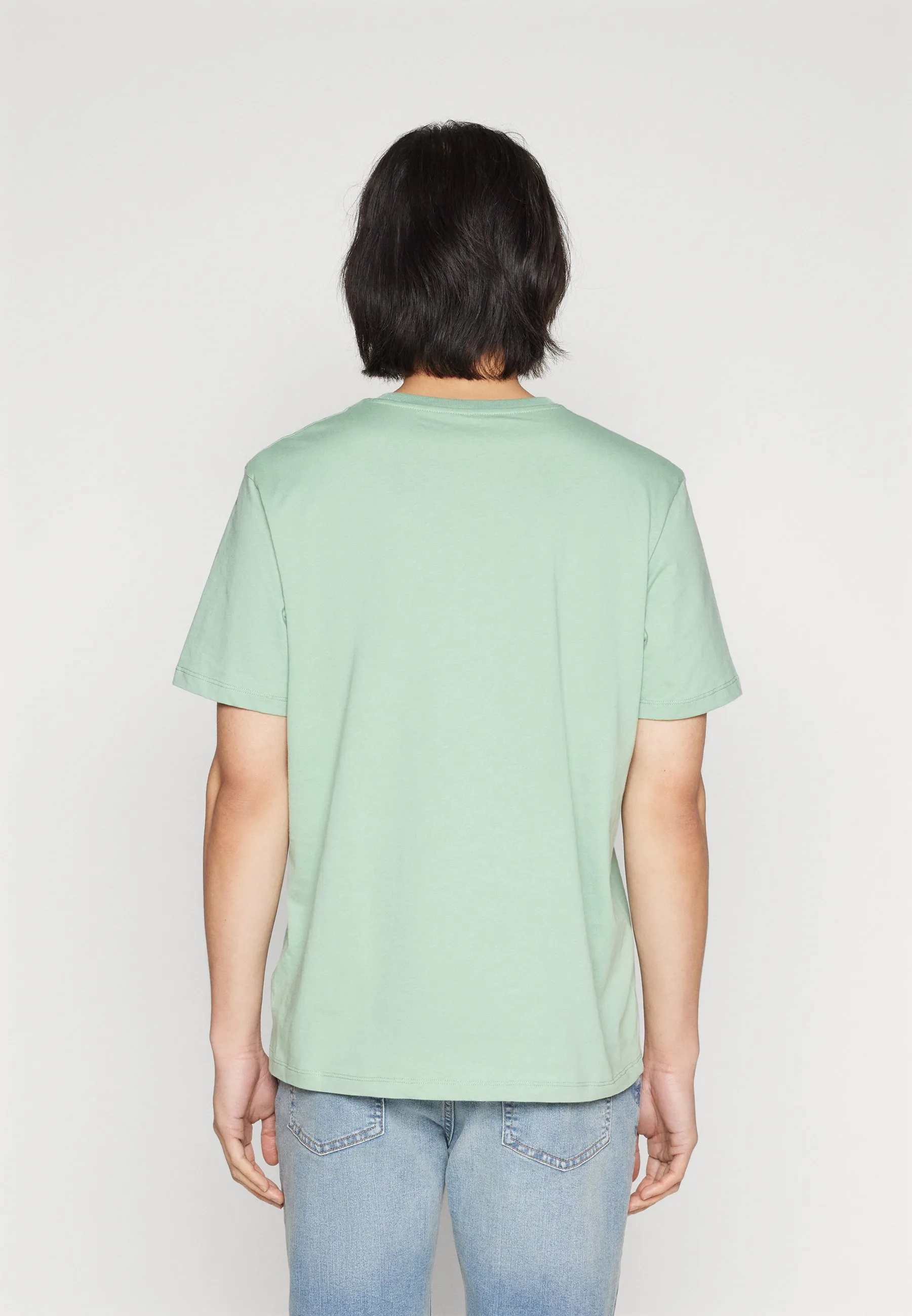SMALL LINEAR LOGO PRINT TEE - T-shirt con stampa