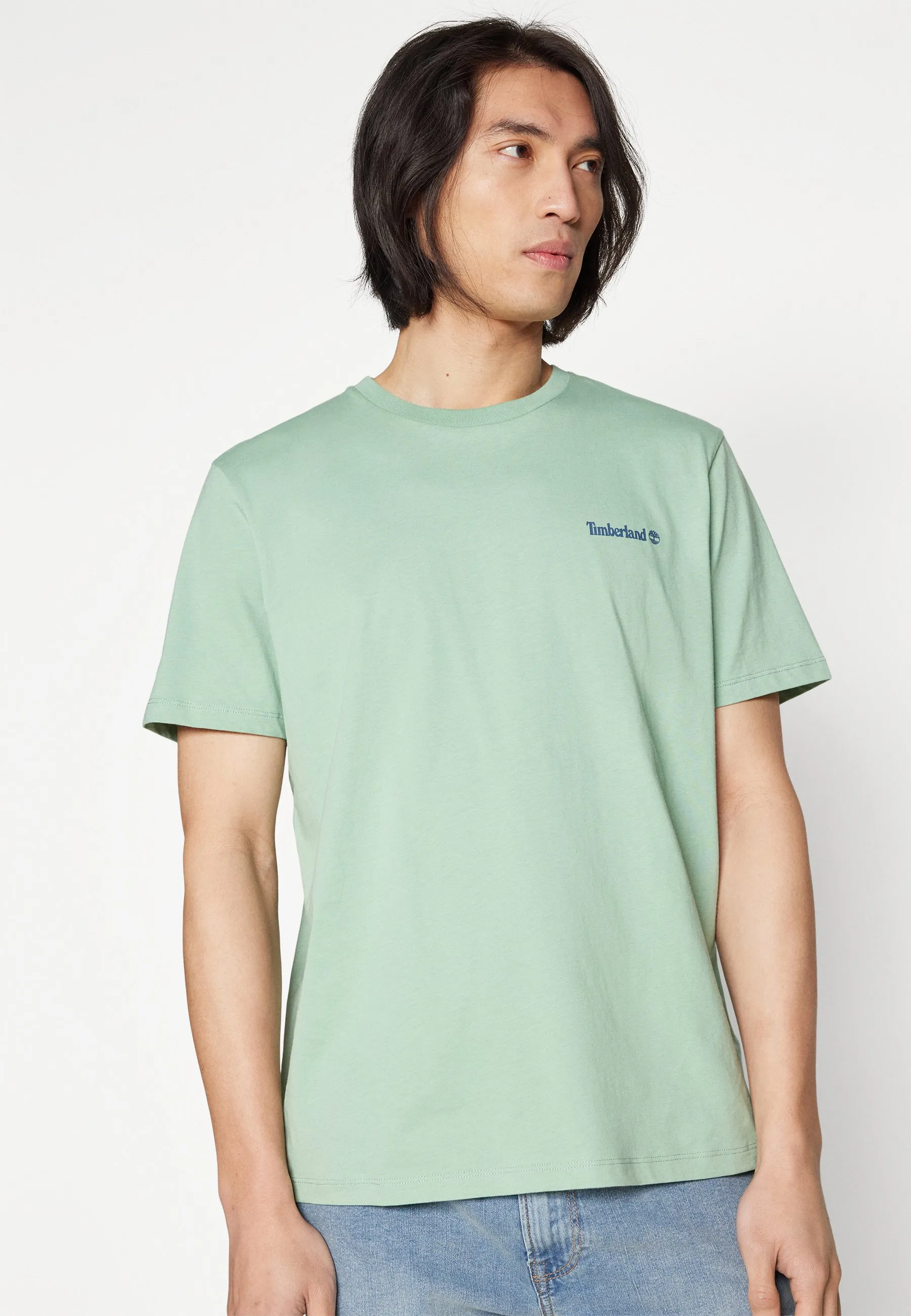 SMALL LINEAR LOGO PRINT TEE - T-shirt con stampa