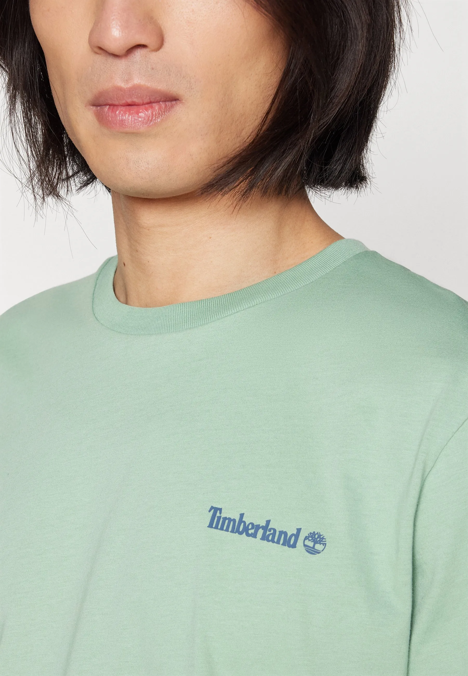 SMALL LINEAR LOGO PRINT TEE - T-shirt con stampa