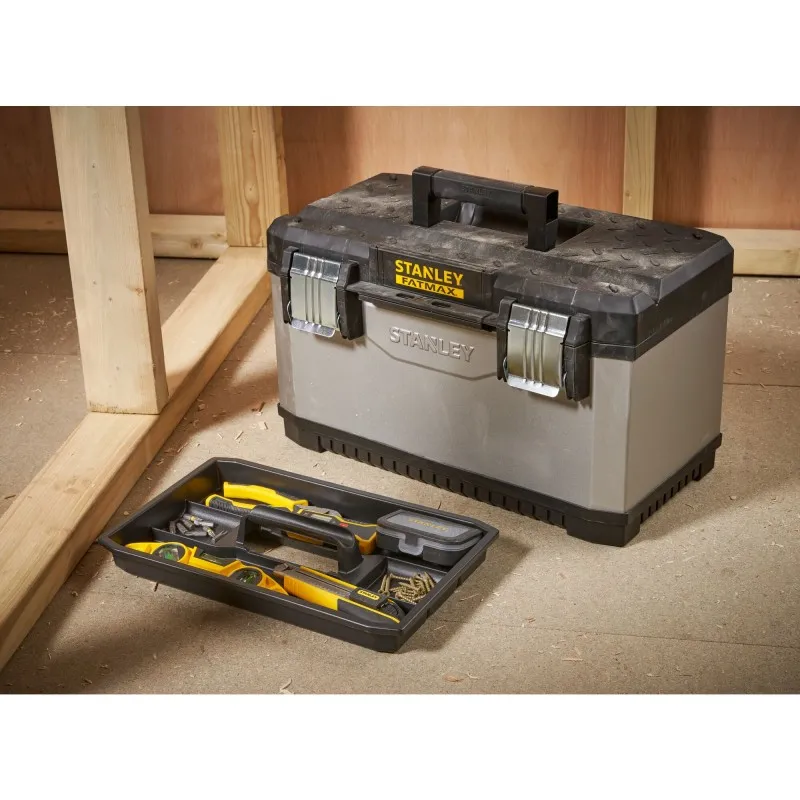STANLEY CASSETTA PORTA ATTREZZI 58x21xh28 CM RESISTENTE ROBUSTA