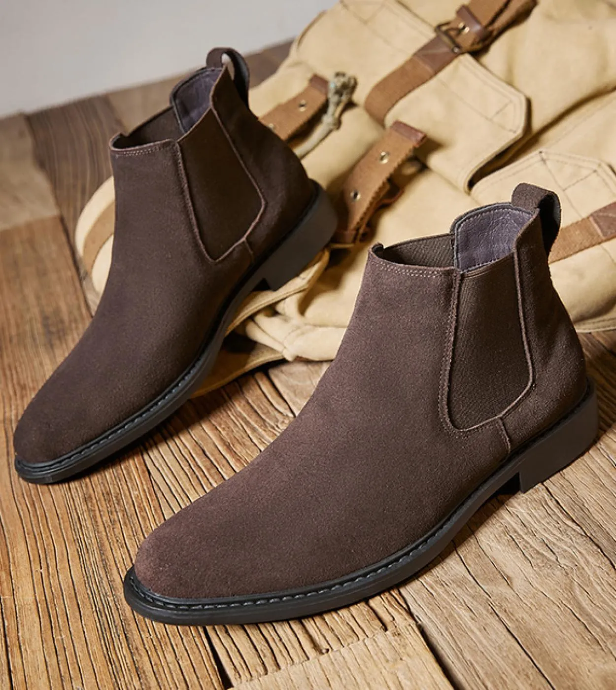 Stivaletti Chelsae da uomo Stilista da uomo Stivaletti da uomo di alta qualità con cinturino con fibbia Wingtip Grigio Nero Scar