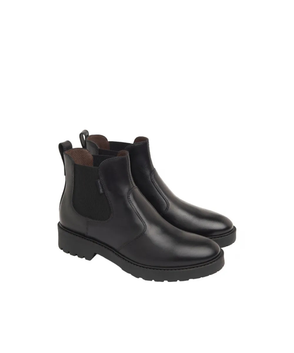 Stivaletti Chelsea In Pelle Nero