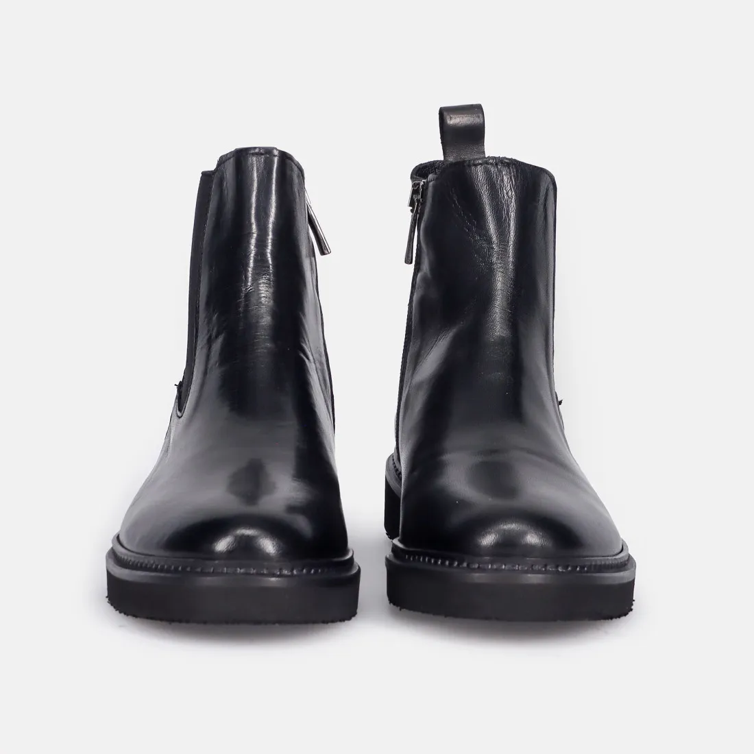 Stivaletto Chelsea da donna Sangiorgio in pelle nera