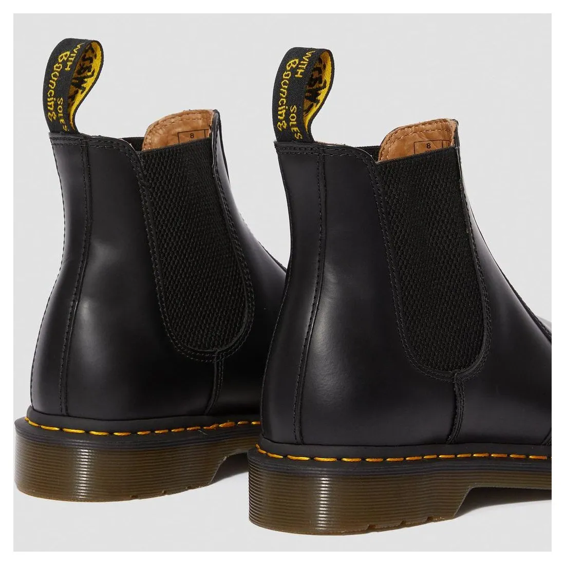 Stivaletto chelsea Dr. Martens 2976 neri in pelle
