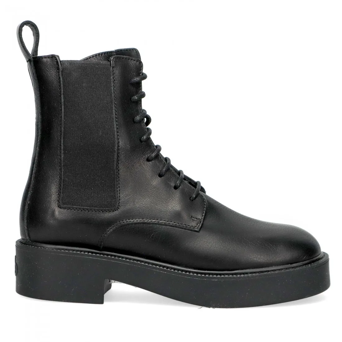 Stivaletto chelsea stringato Copenhagen Studio CPH576 vitello nero