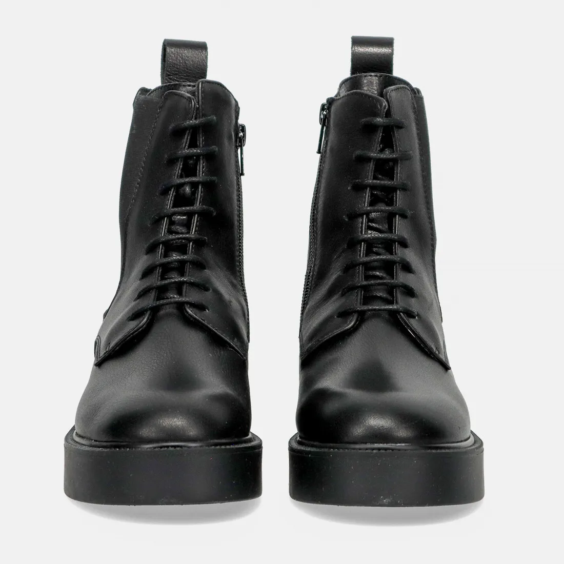 Stivaletto chelsea stringato Copenhagen Studio CPH576 vitello nero