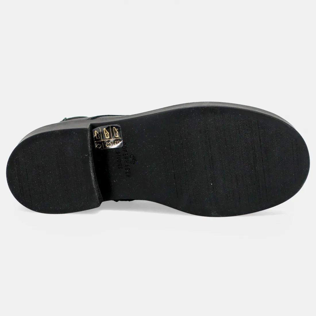 Stivaletto chelsea stringato Copenhagen Studio CPH576 vitello nero