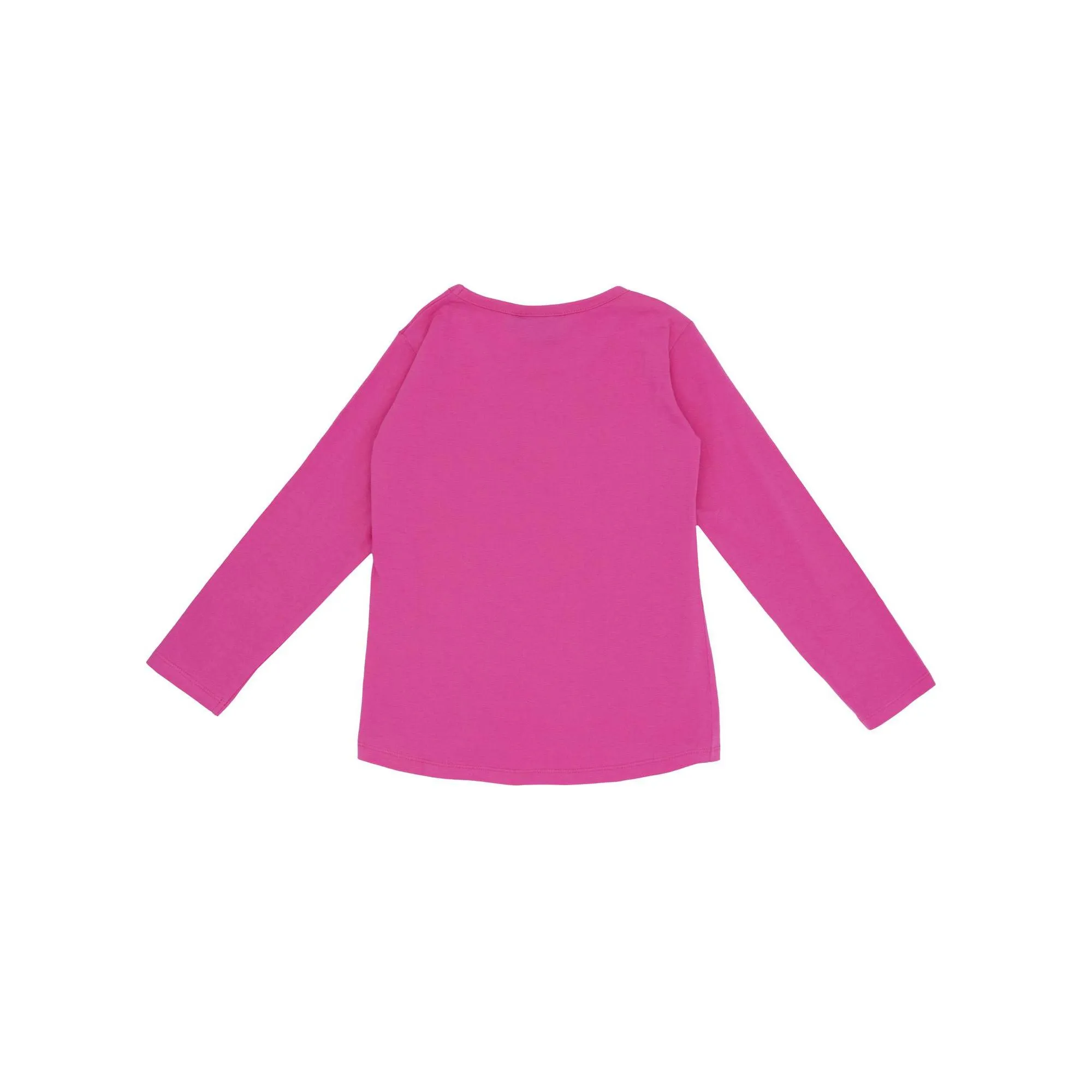 T-shirt Leone bambina con maniche lunghe Pink Girl