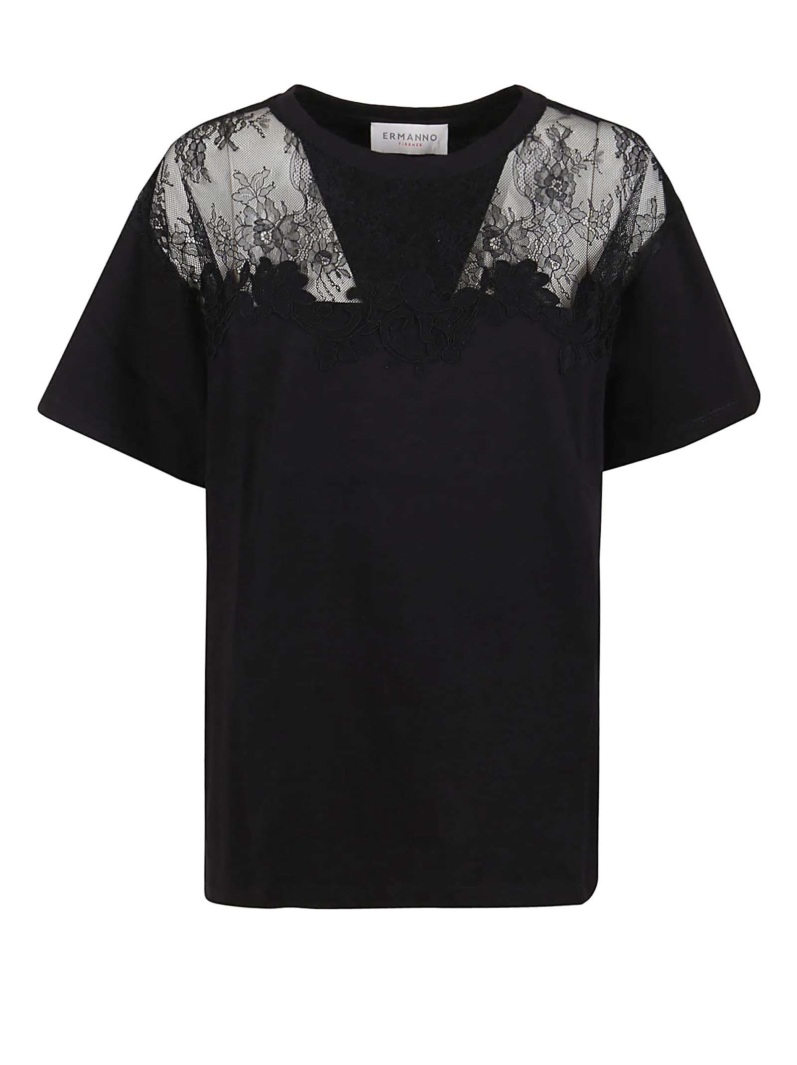 T-SHIRT PIZZO ERMANNO FIRENZE  DONNA D42EL013ER4MF099