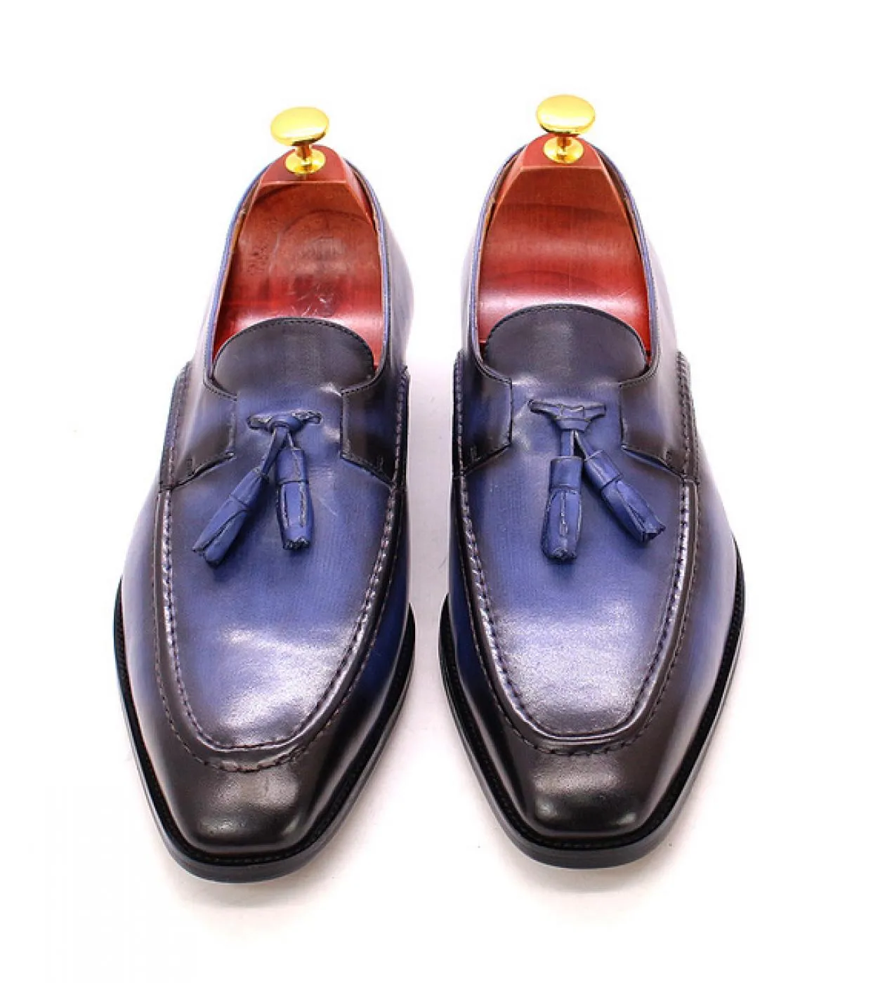 Taglia 613 Mocassini con nappe da uomo Scarpe formali fatte a mano in vera pelle Scarpe eleganti da uomo per matrimoni Scarpe ca