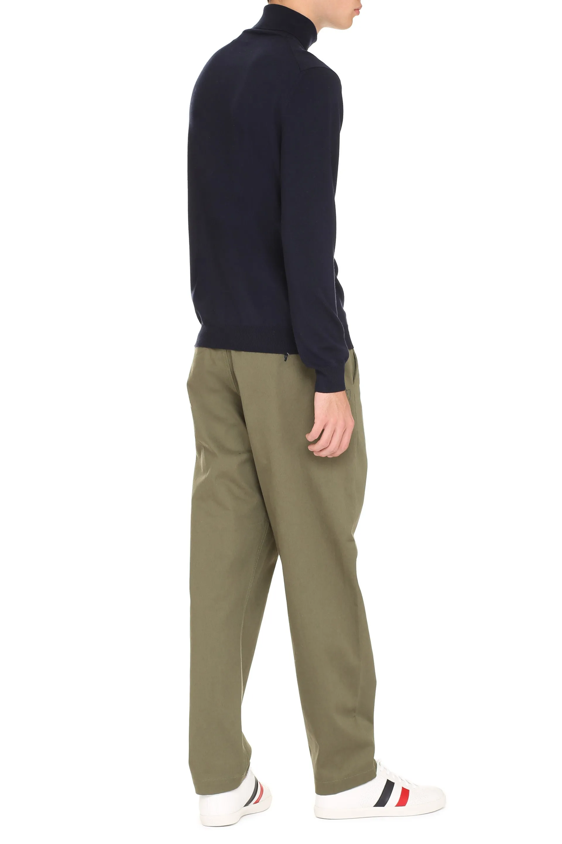 THE (Alphabet) THE (Knit) - Maglione dolcevita in lana