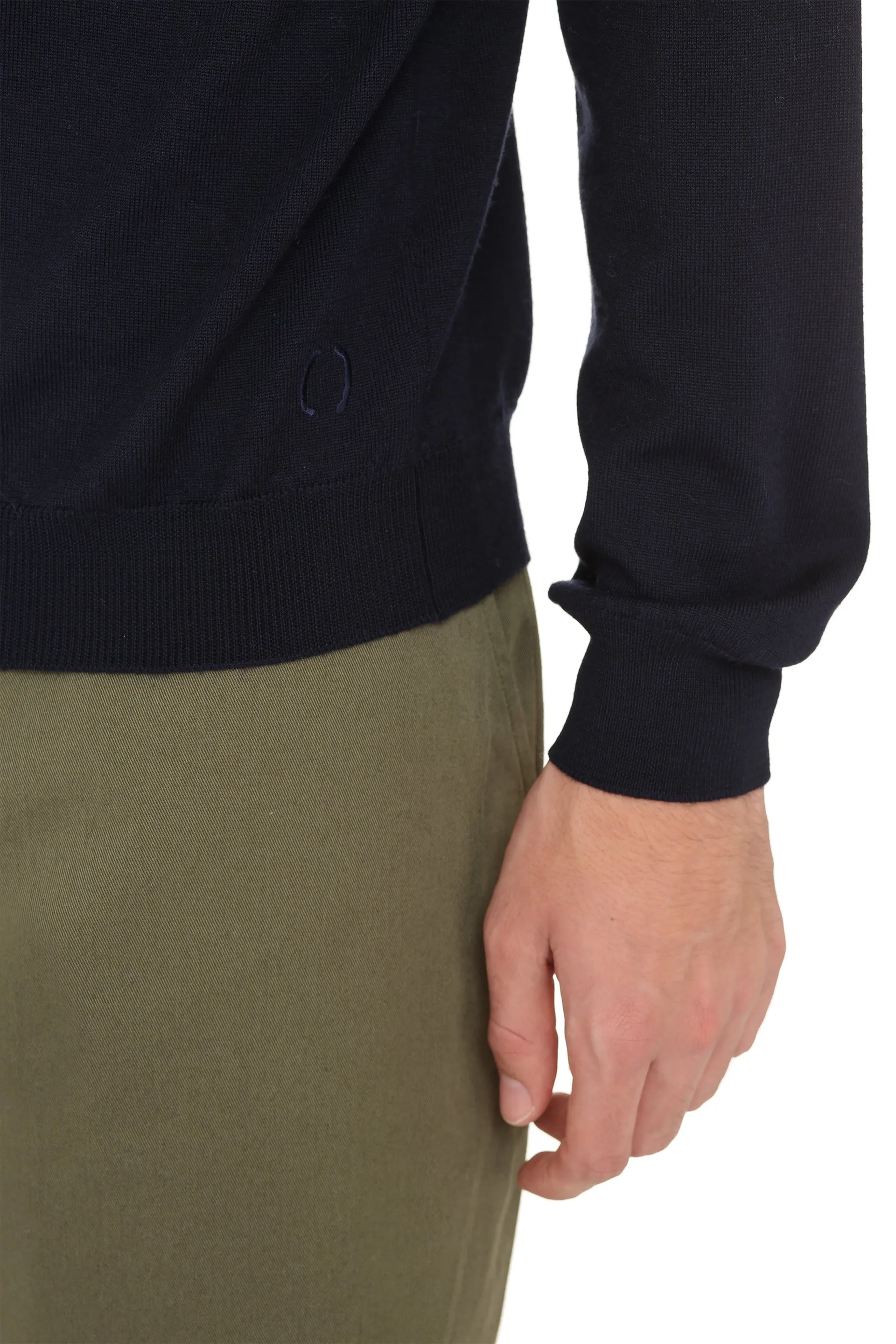 THE (Alphabet) THE (Knit) - Maglione dolcevita in lana