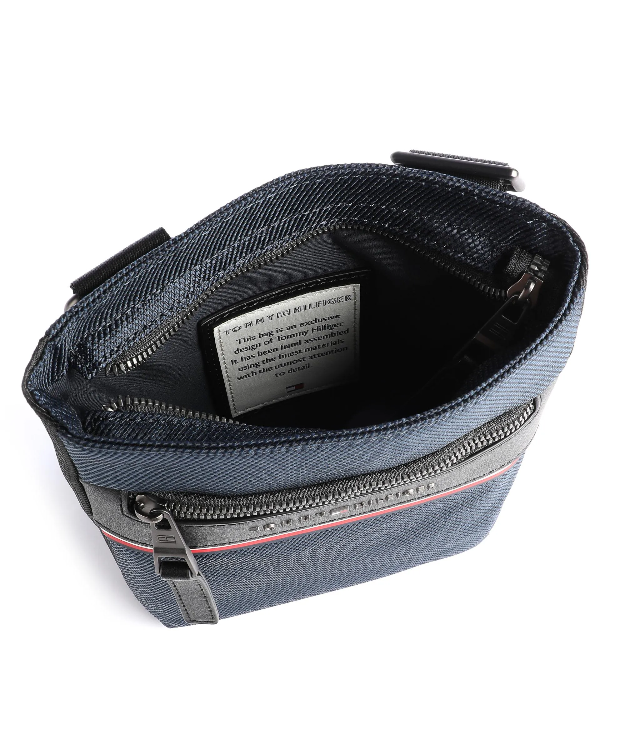  Tommy Hilfiger 1985 Borsa a tracolla poliestere riciclato navy  