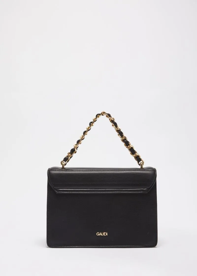 Tracolla crossbody in ecopelle trapuntata