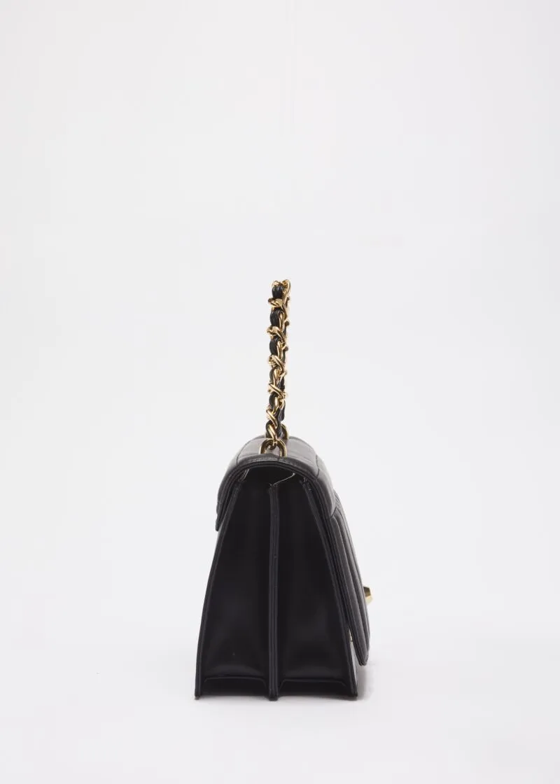 Tracolla crossbody in ecopelle trapuntata