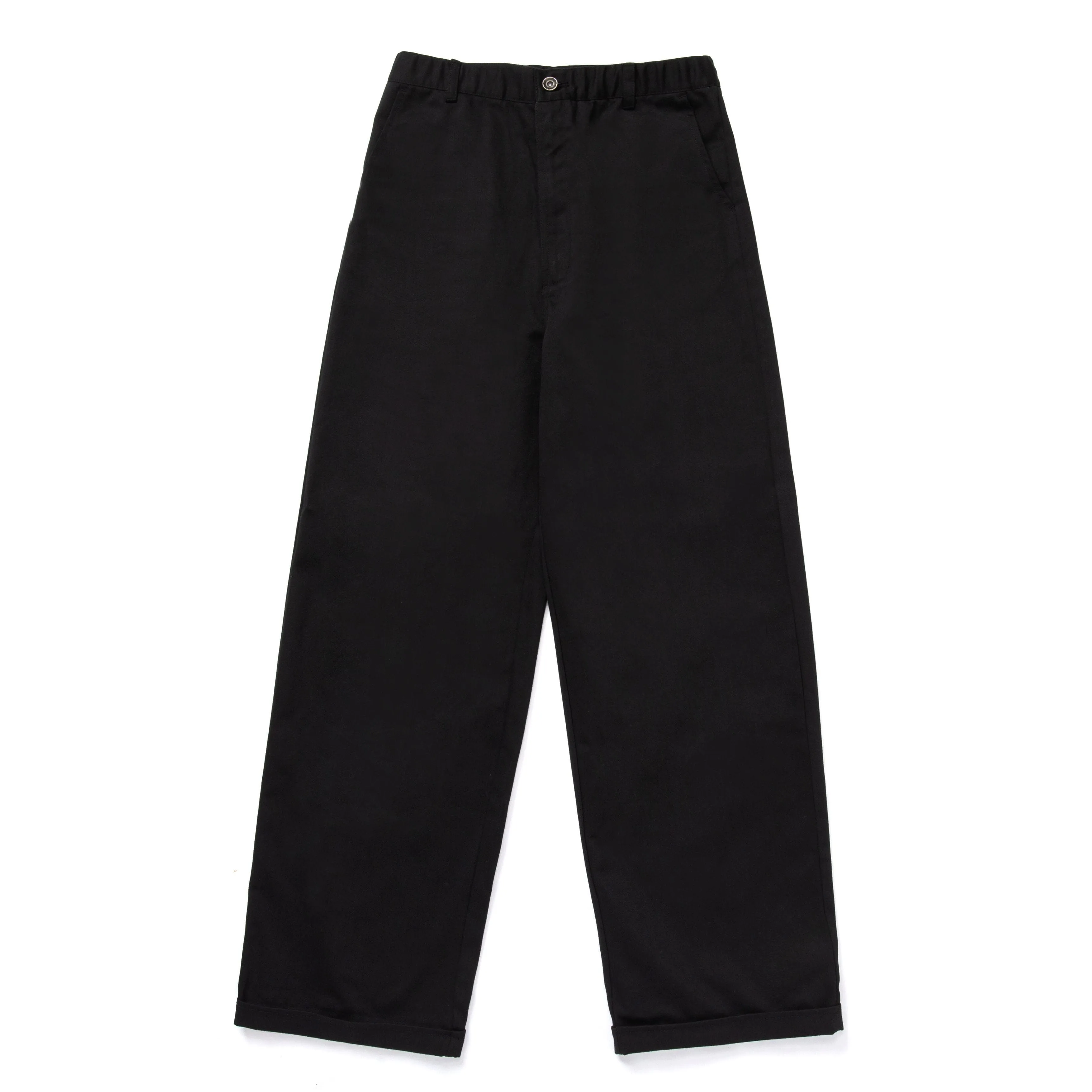TWILL BAGGIE PANT - BLACK