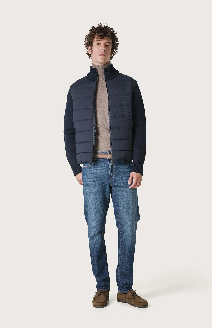 Uomo Seventy Venezia  | Piumino Con Maniche Tricot