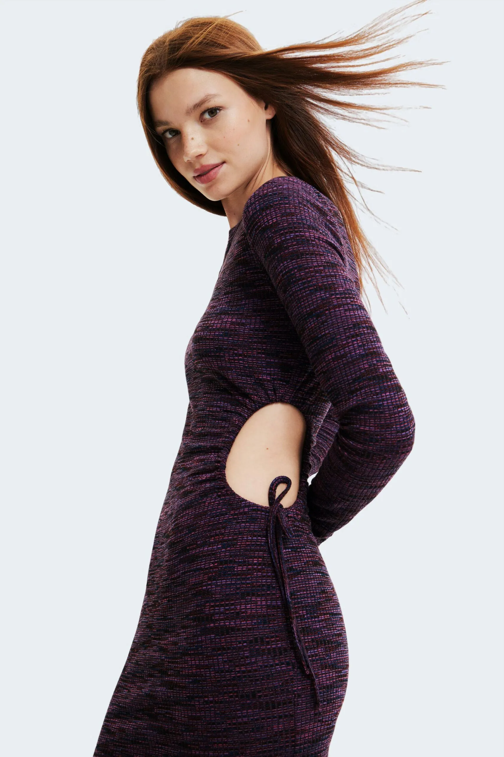 Vestito corto Desigual vest michi Viola