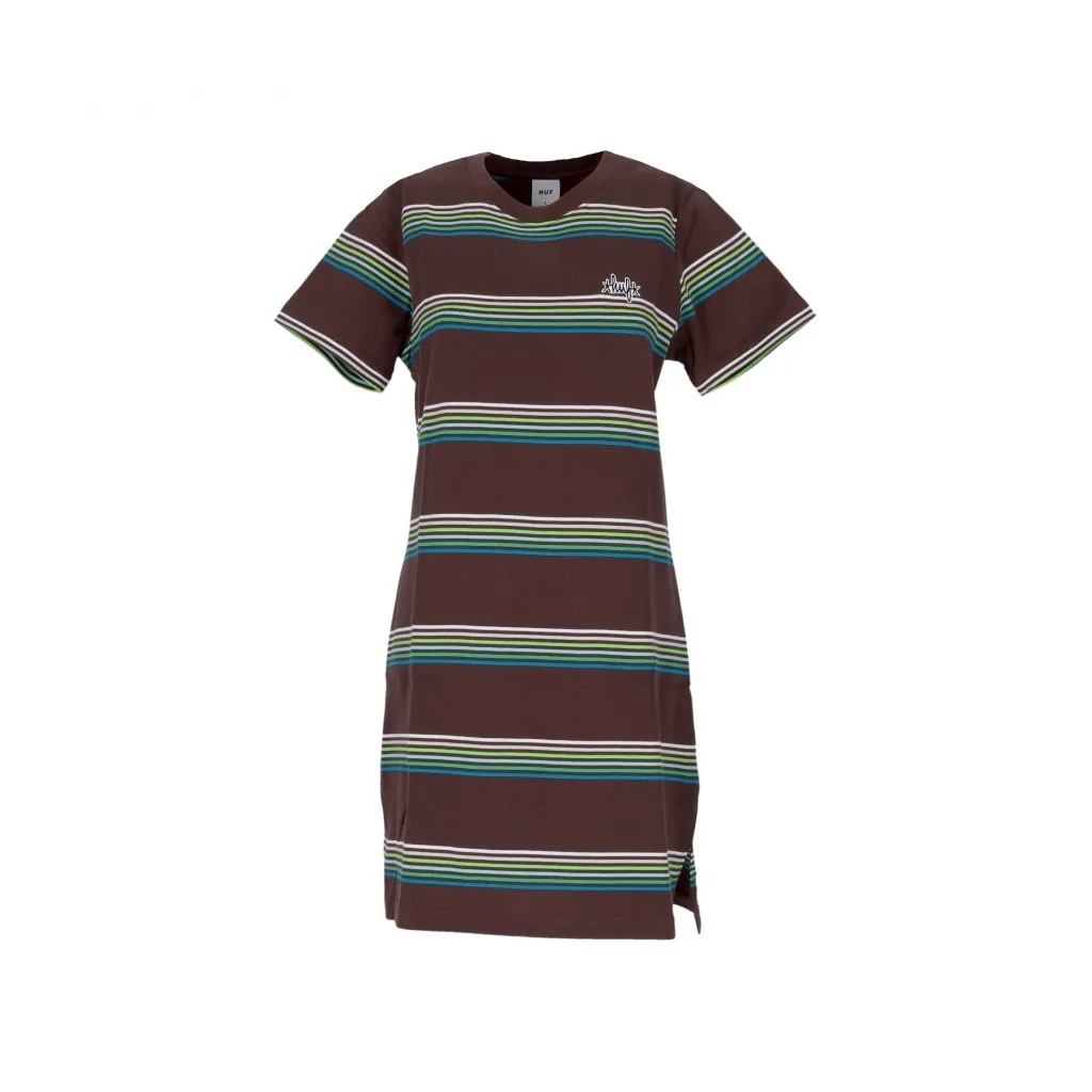 vestito donna landmark knit dress BROWN