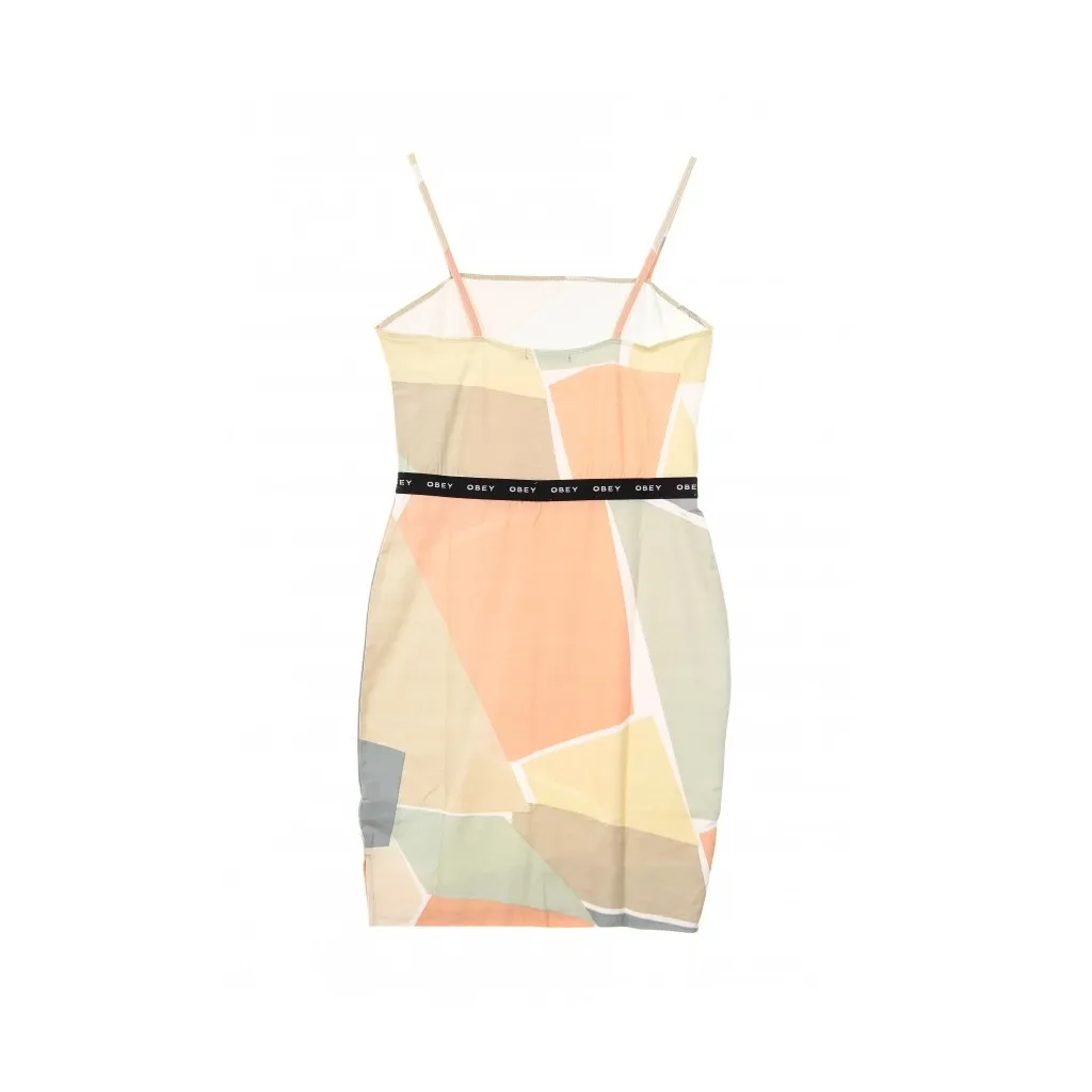 VESTITO GLEN ASPEN DRESS PEACH MULTI