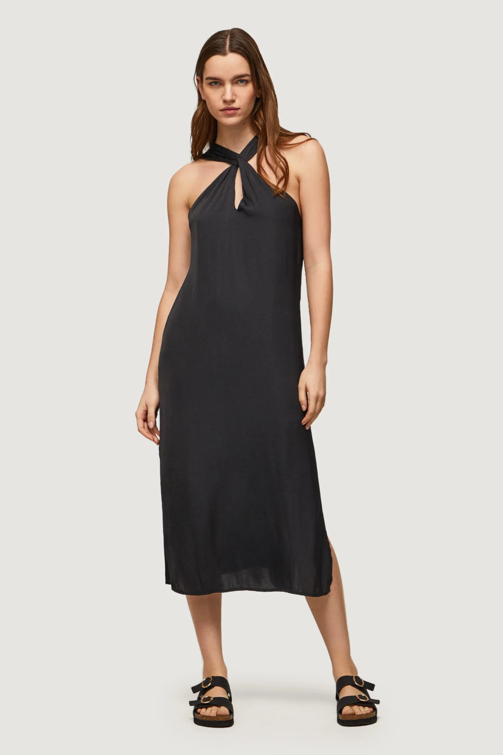 Vestito lungo Pepe Jeans casey Nero