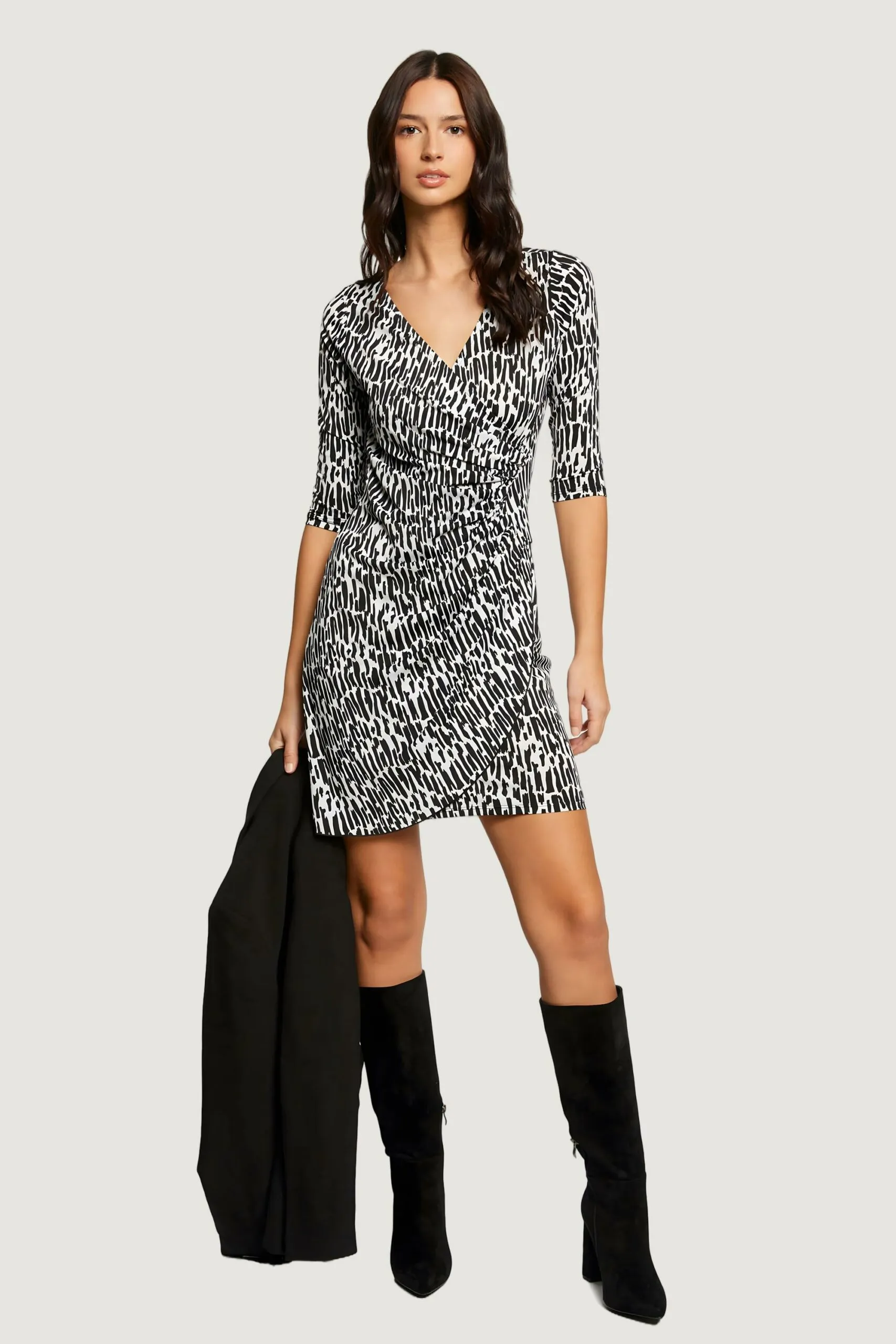 Vestito midi Morgan De Toi  Nero