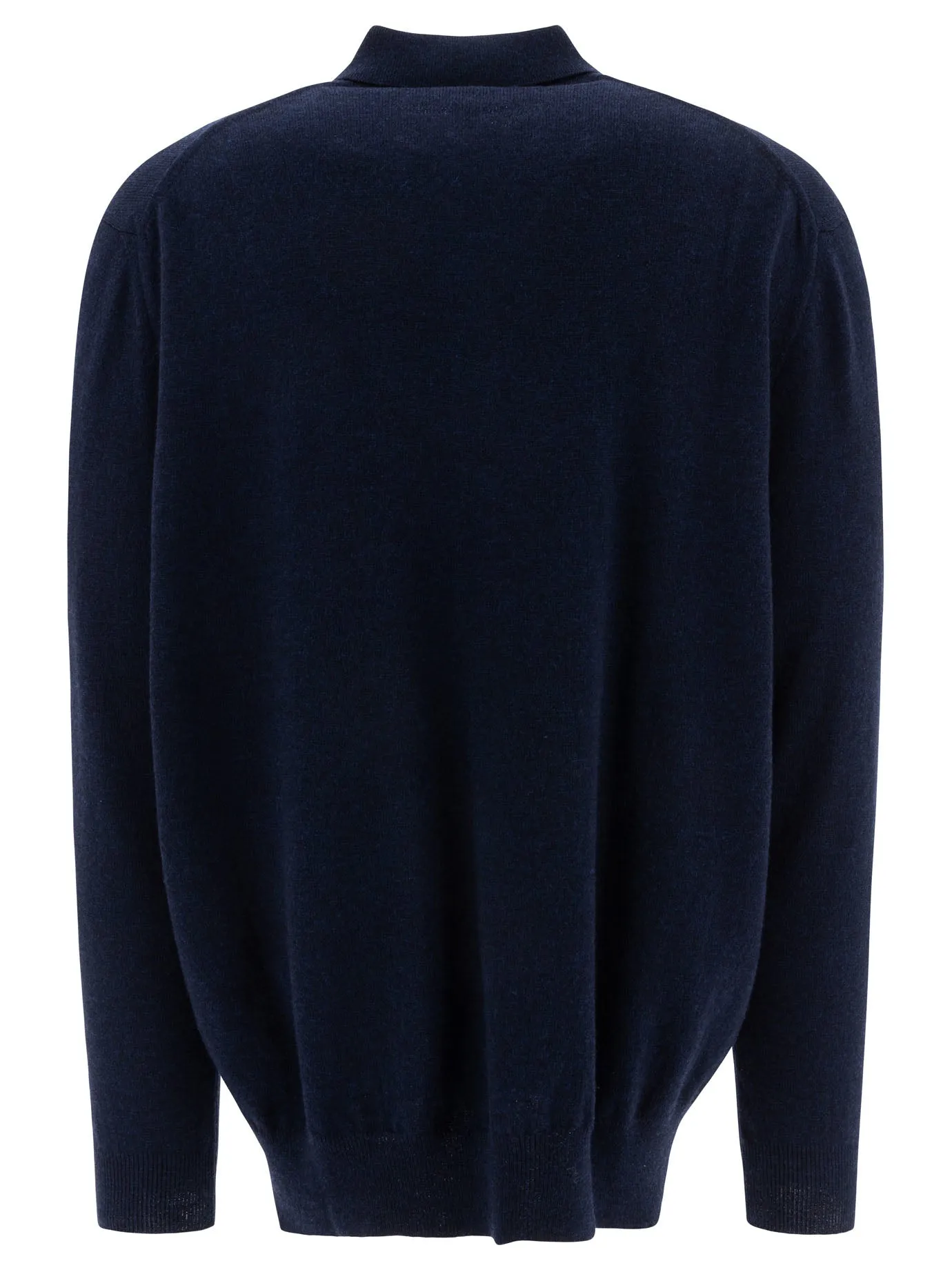 Wool Polo Shirt Polo Shirts Blu