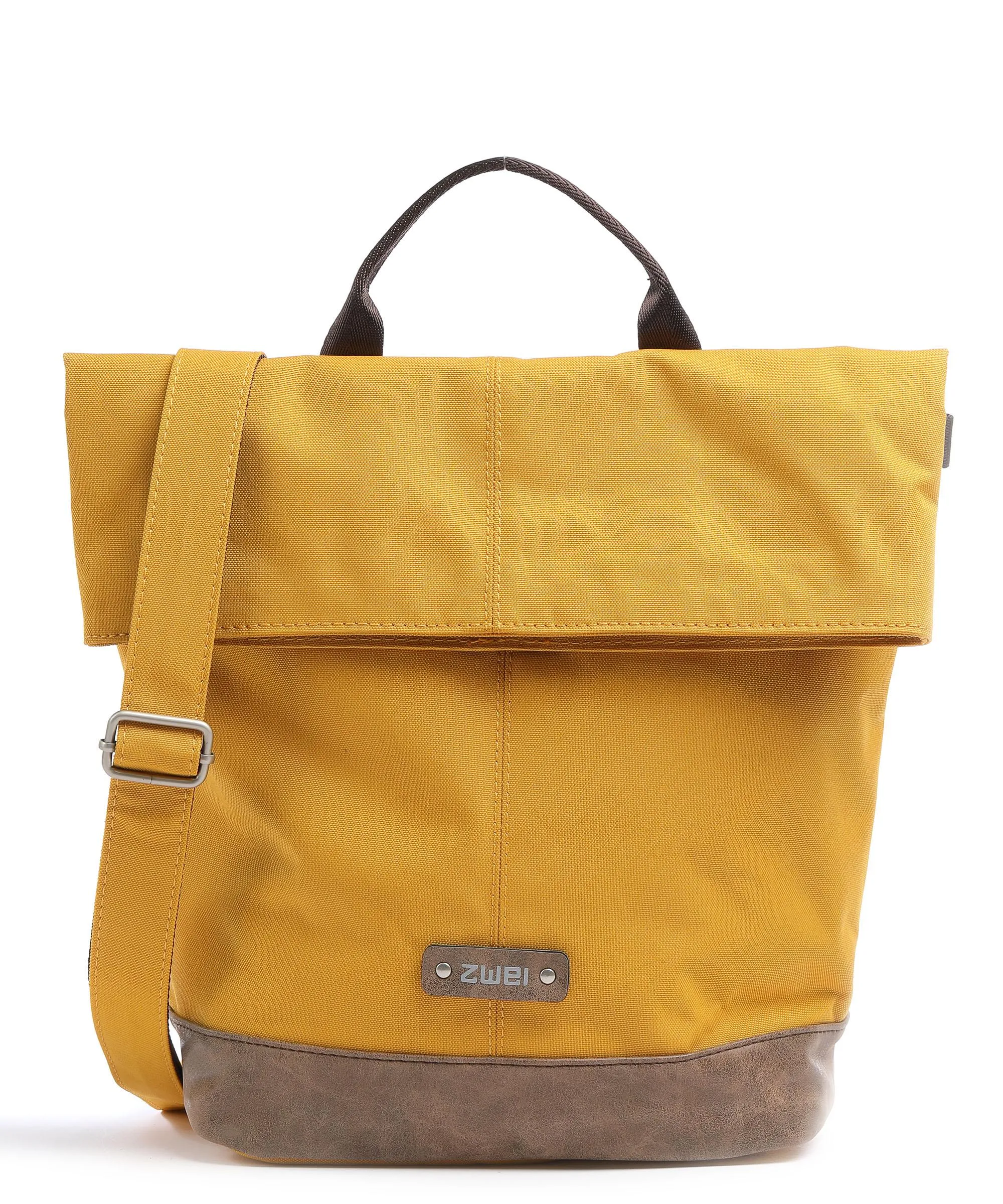  Zwei Olli Cycle OC17 Borsa per portapacchi poliestere, pelle sintetica giallo senape  