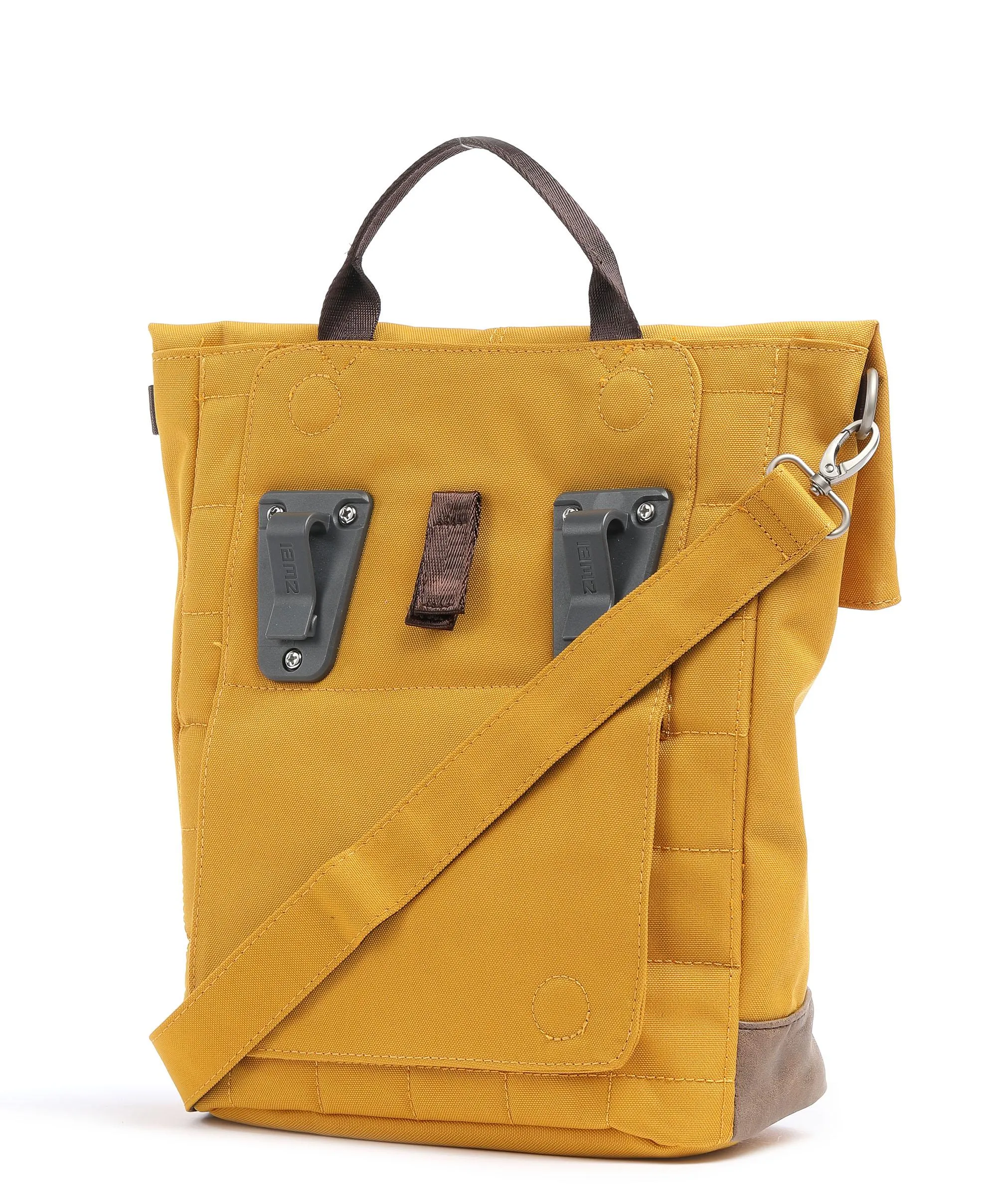  Zwei Olli Cycle OC17 Borsa per portapacchi poliestere, pelle sintetica giallo senape  