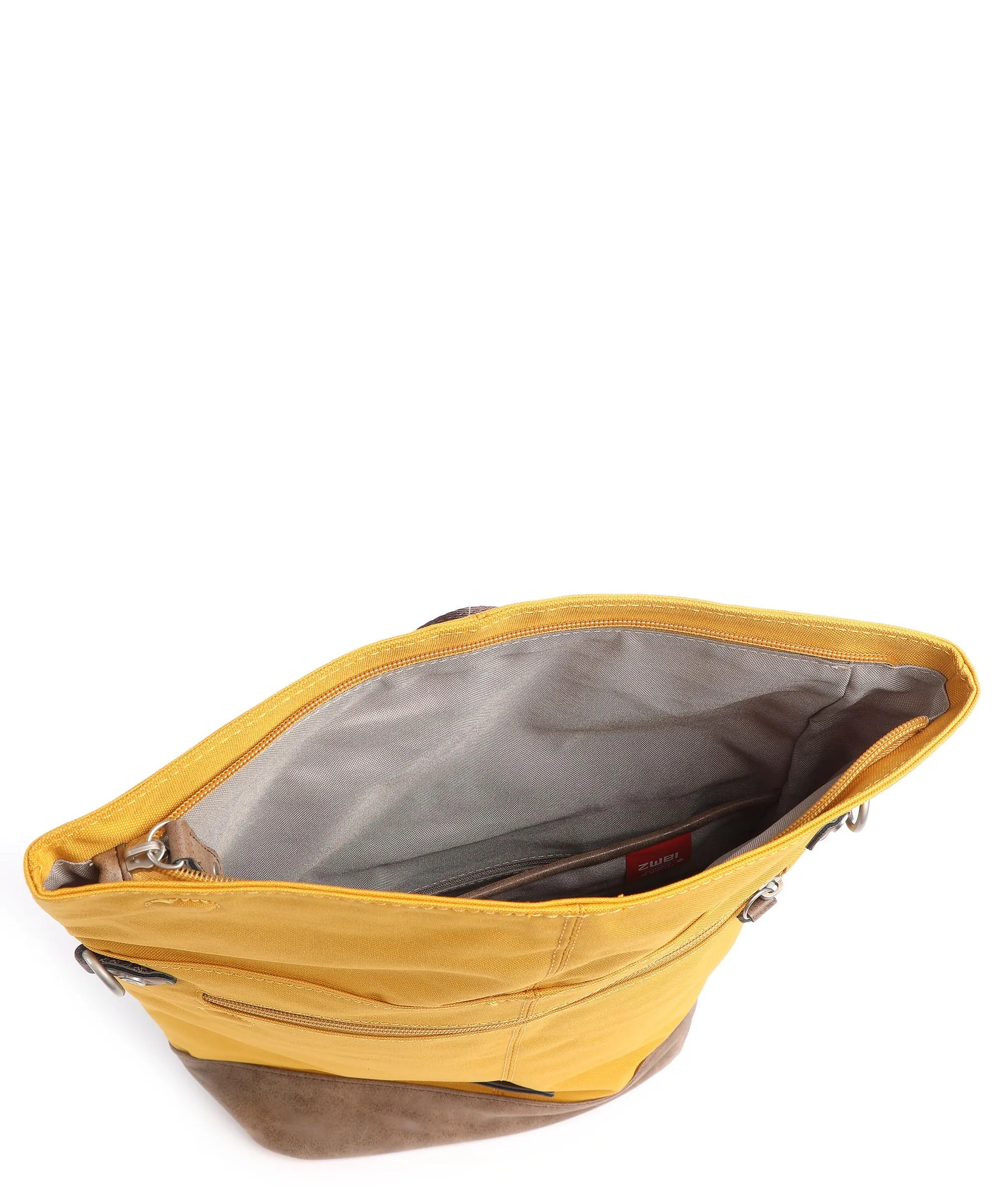  Zwei Olli Cycle OC17 Borsa per portapacchi poliestere, pelle sintetica giallo senape  